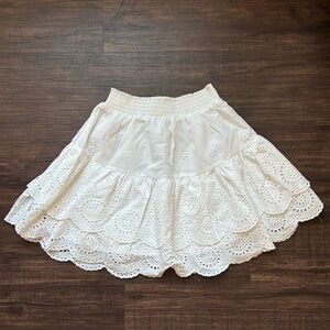 BB Dakota White Skirt